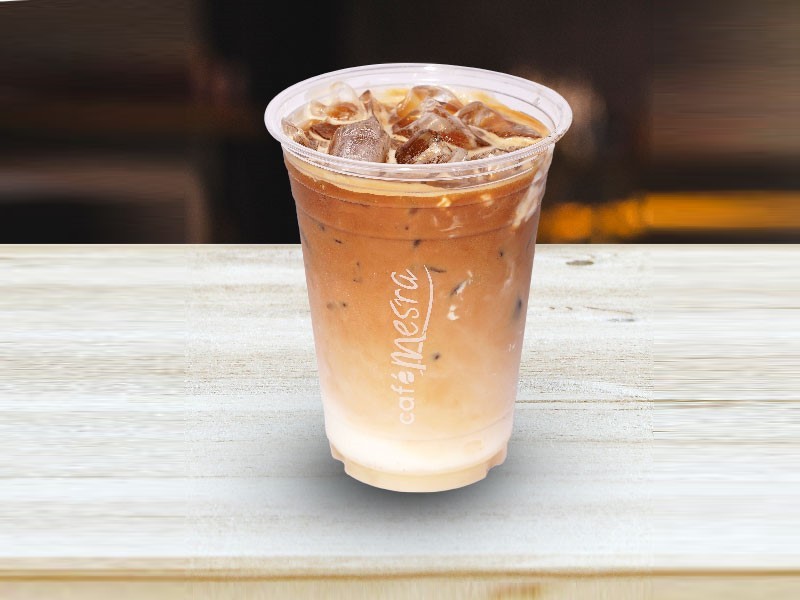 Redeem Regular Iced Latte by Café Mesra with Setel