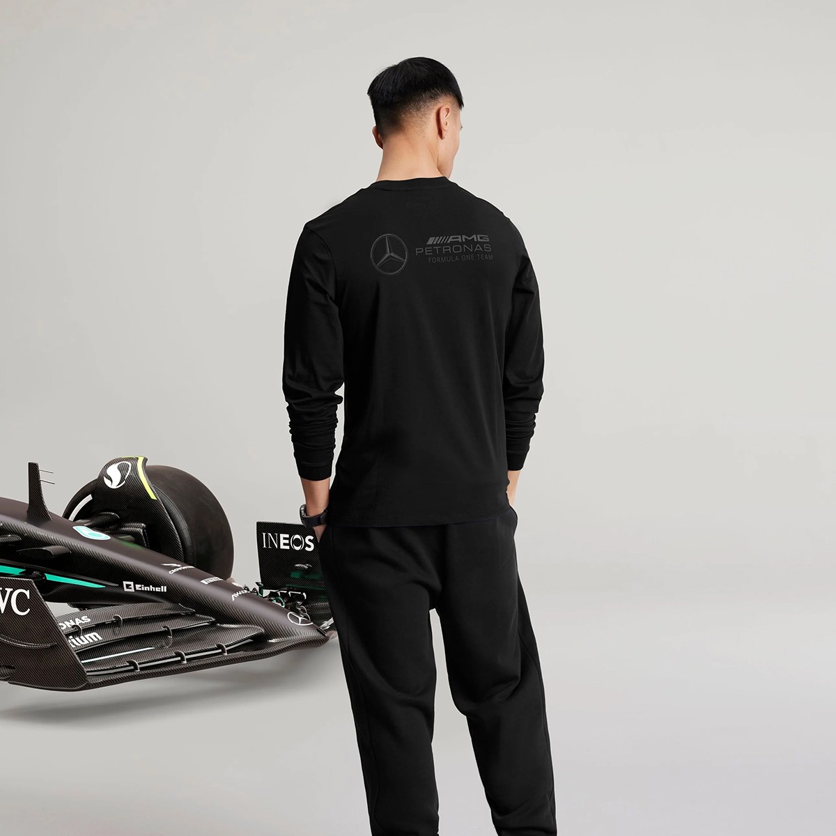 Mercedes benz long sleeve shirt hotsell