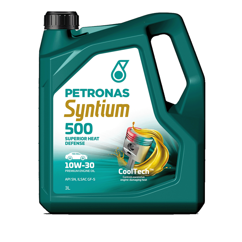 PETRONAS Syntium 500 10W-30 Mineral Engine Oil API SN (3L)