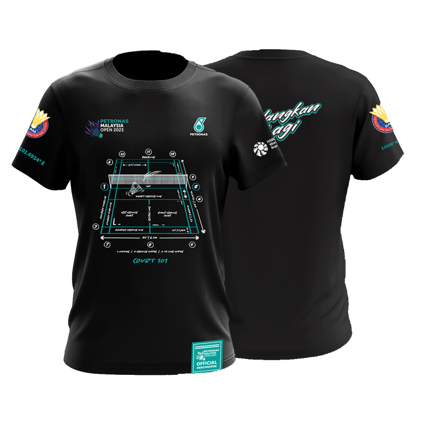 PETRONAS Court 101 Badminton T-Shirt