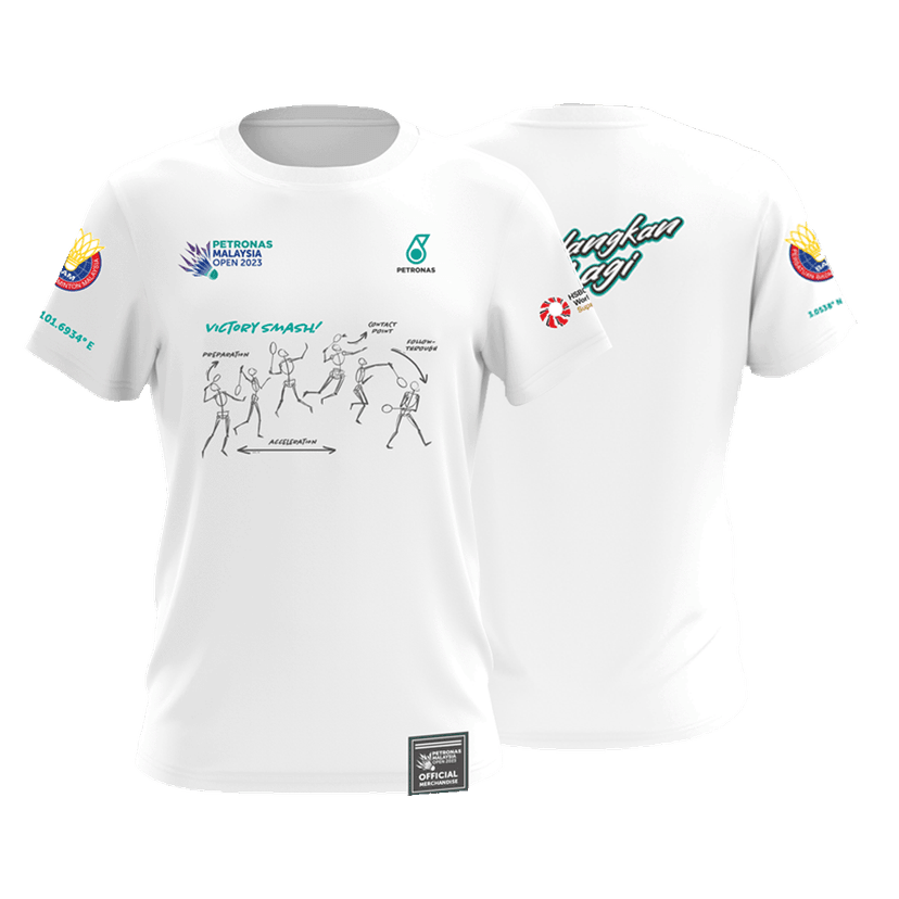 PETRONAS Victory Smash Badminton T-Shirt