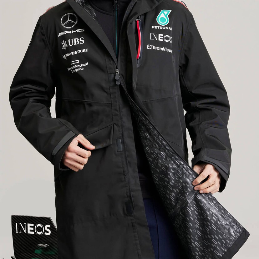 Mercedes AMG PETRONAS 2023 Team Rain Jacket