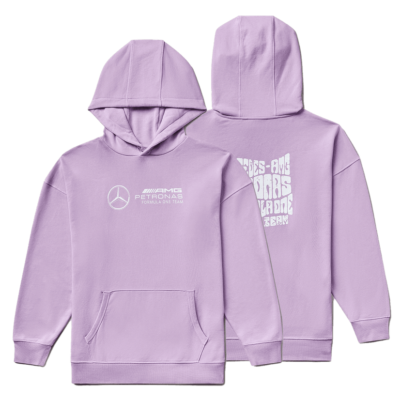 Mercedes-AMG PETRONAS 2023 Retro Hoody Lilac