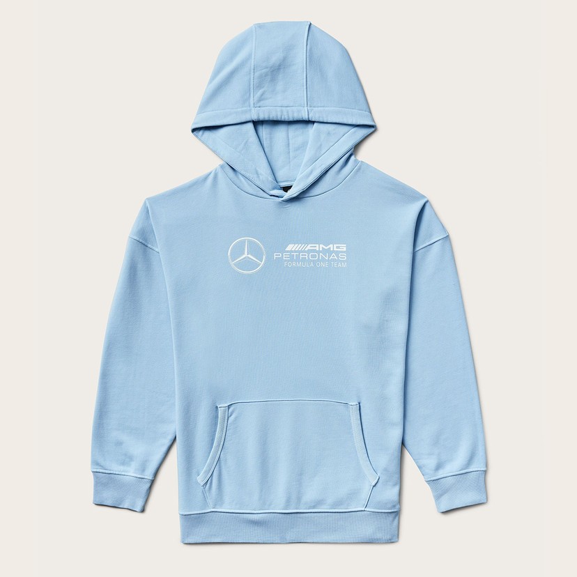 Mercedes-AMG PETRONAS 2023 Retro Hoody Blue