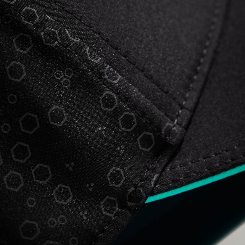 Chapeau Bob Officiel Mercedes AMG Petronas F1 2024, Noir Et Jaune, Taille Unique Unisexe