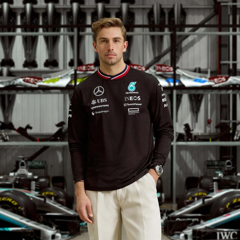 Mercedes-AMG PETRONAS 2024 Team LS Driver T-Shirt - Long Sleeve