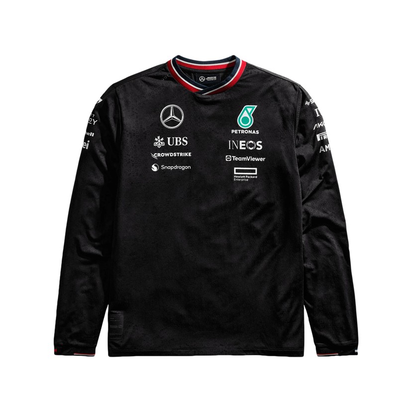 Mercedes-AMG PETRONAS 2024 Team LS Driver T-Shirt Long Sleeve