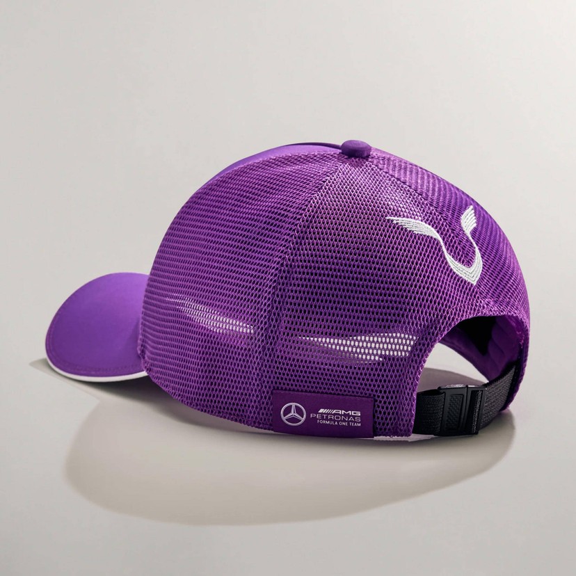Mercedes-AMG PETRONAS 2024 LH Driver Cap - Purple