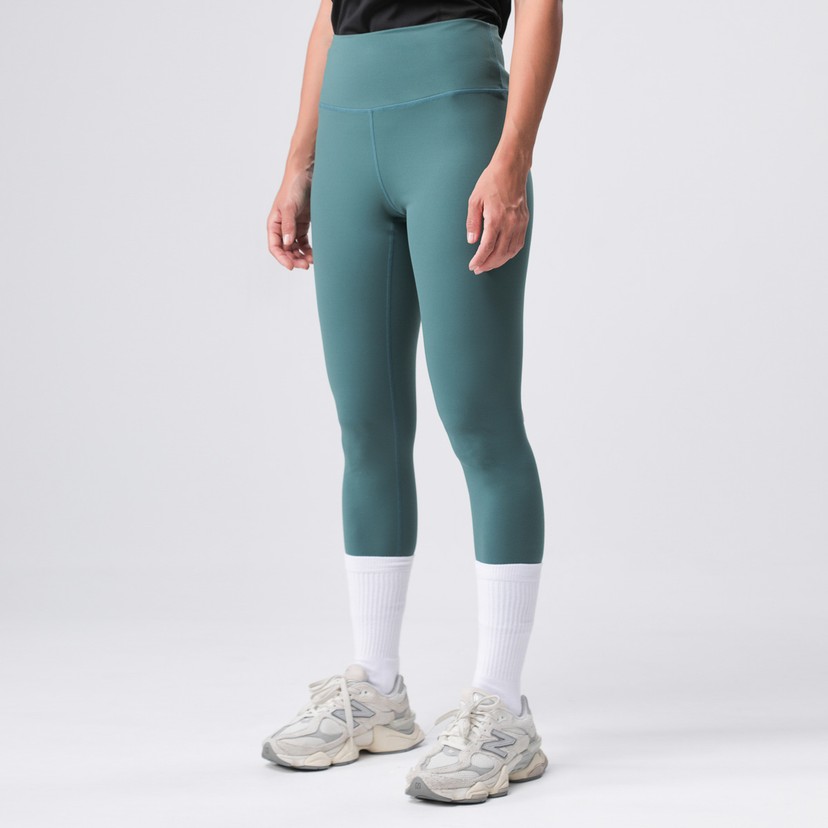 PRYSM Women Running Leggings Midnight Green