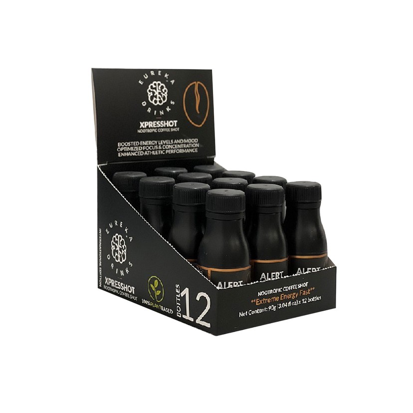Eureka Drinks - Alert, XpresShot, Nootropic Energy Coffee Shot