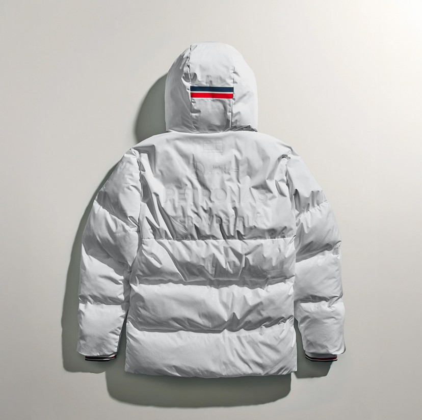 Mercedes-AMG PETRONAS 2024 Mens Puffer Jacket - Long Sleeve