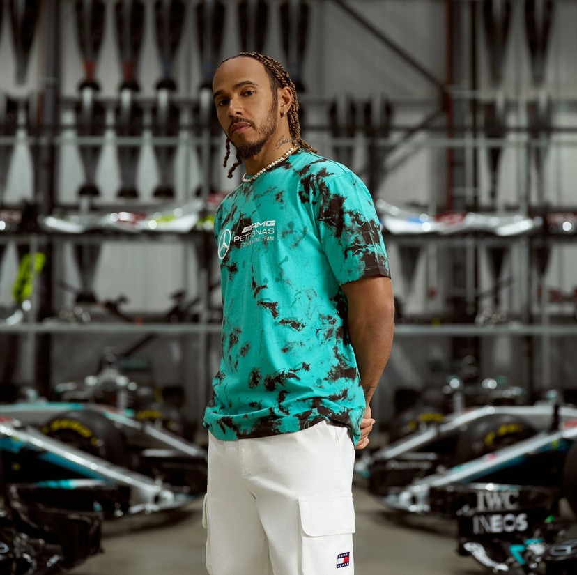 Mercedes AMG F1 23 Grey Tie Dye Trucker Mercedes AMG F1 23 Grey Tie Dye Trucker