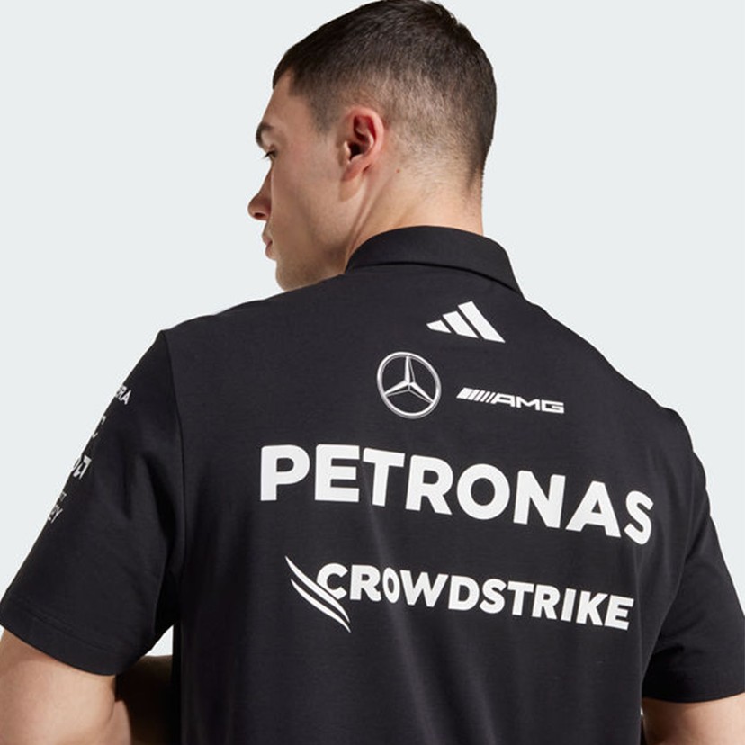 MERCEDES - AMG PETRONAS FORMULA ONE TEAM POLO BLACK MEN